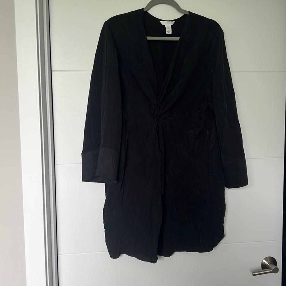 Black tunic dress